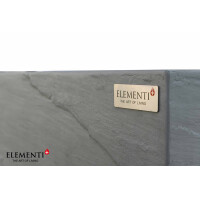 Gasfeuerstelle Capertee in Sandstein-Optik grau aus Faserbet